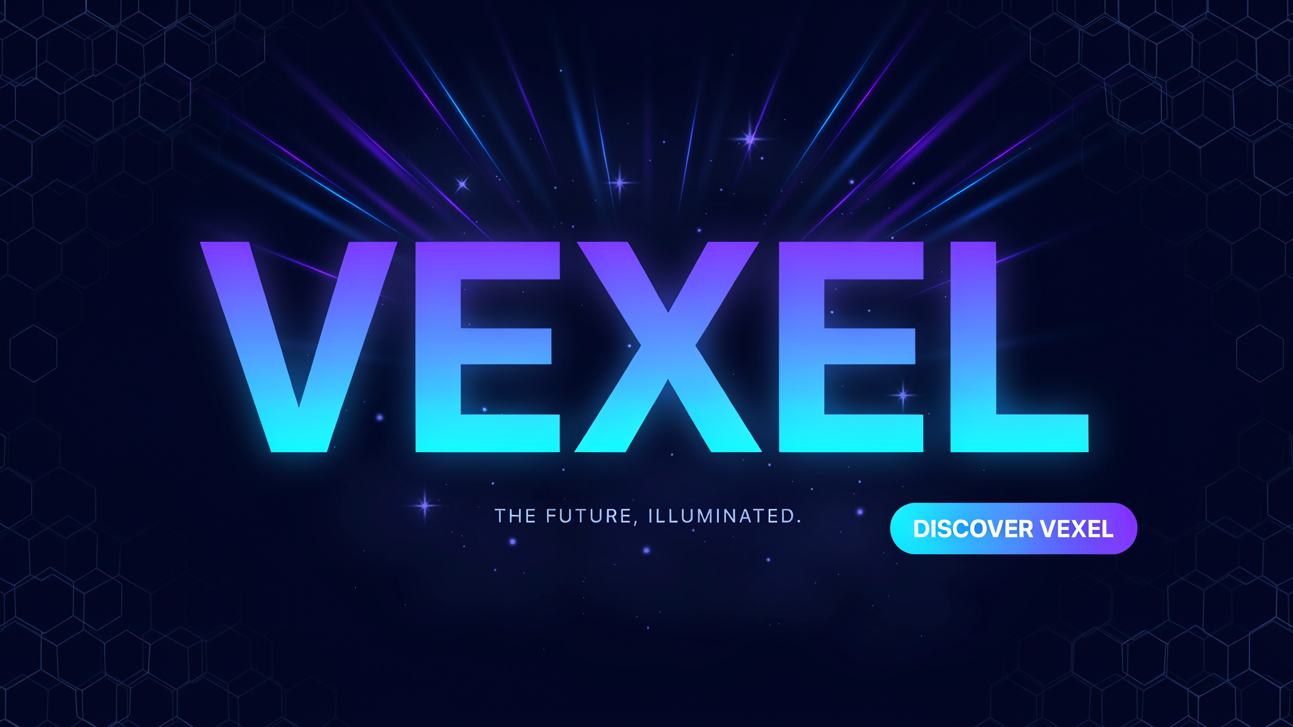AI-generated VEXEL ad banner example